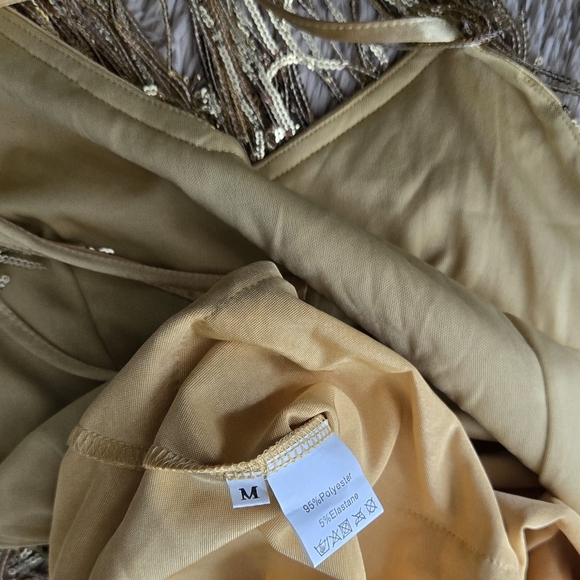 Kaei&Shi Sequin Fringe Romper #1011 NWOT - Picture 4 of 10